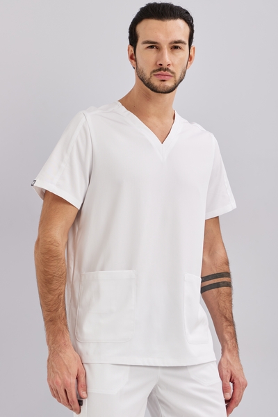 6-02-05-1 Топ  муж. James (Silva, кор.рук) (0 Crystal white, XS (44 размер), 176 (Regular))