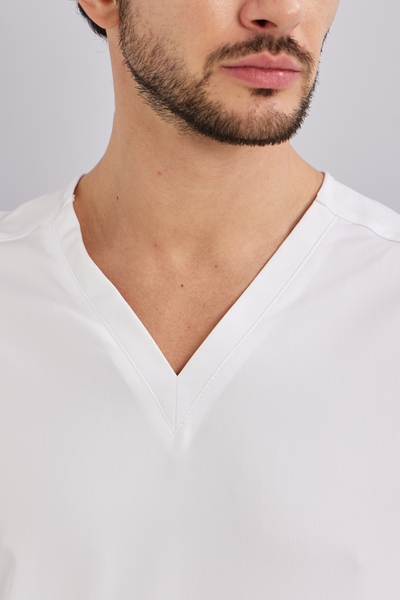 6-02-05-1 Топ  муж. James (Silva, кор.рук) (0 Crystal white, XS (44 размер), 176 (Regular))