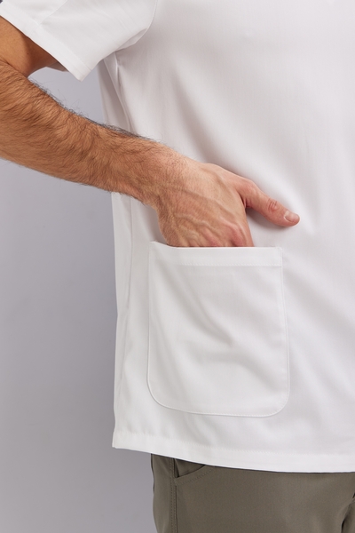 6-02-05-1 Топ  муж. James (Silva, кор.рук) (0 Crystal white, XS (44 размер), 176 (Regular))