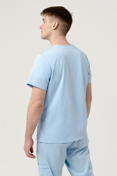 6-02-05-1 Топ  муж. James (Silva, кор.рук) (12 Blue fog, S (46 размер), 176 (Regular))