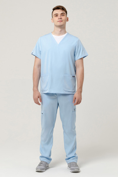 6-02-05-1 Топ  муж. James (Silva, кор.рук) (12 Blue fog, S (46 размер), 176 (Regular))