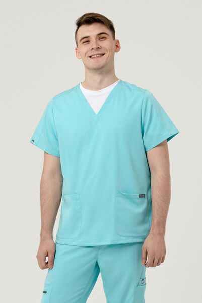 6-02-05-1 Топ  муж. James (Silva, кор.рук) (16 Sea foam, XS (44 размер), 176 (Regular))