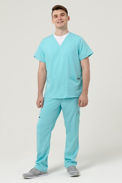 6-02-05-1 Топ  муж. James (Silva, кор.рук) (16 Sea foam, XS (44 размер), 176 (Regular))