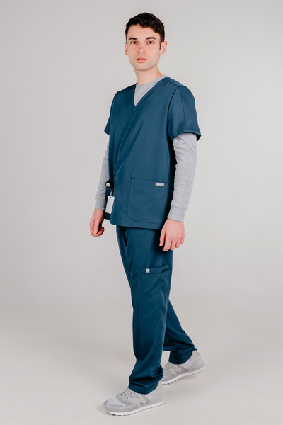 6-02-05-1 Топ  муж. James (Silva, кор.рук) (39 Indigolite, XS (44 размер), 176 (Regular))