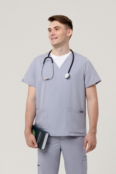 6-02-05-1 Топ  муж. James (Silva, кор.рук) (45 Steel, S (46 размер), 176 (Regular))