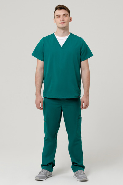 6-03-05-1 Топ  муж. Steward (Silva, кор.рук) (29 Emerald, XS (44 размер), 176)