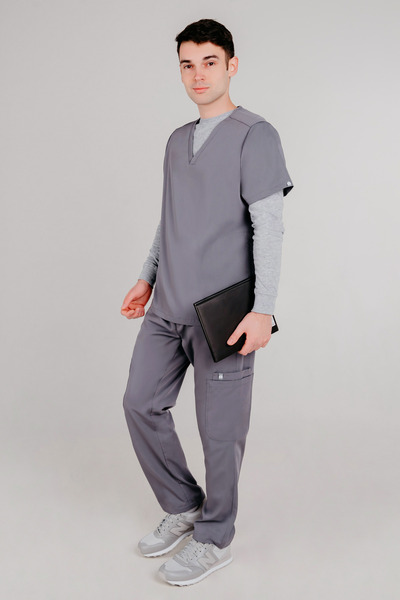 6-03-05-1 Топ  муж. Steward (Silva, кор.рук) (46 Coal, XS (44 размер), 176)