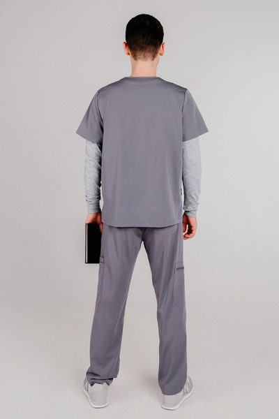 6-03-05-1 Топ  муж. Steward (Silva, кор.рук) (46 Coal, XS (44 размер), 176)