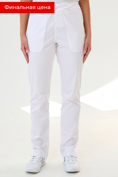 1-04-25-0 Брюки жен. (Insoft) (0 (Белый), XS (42 размер), 170)