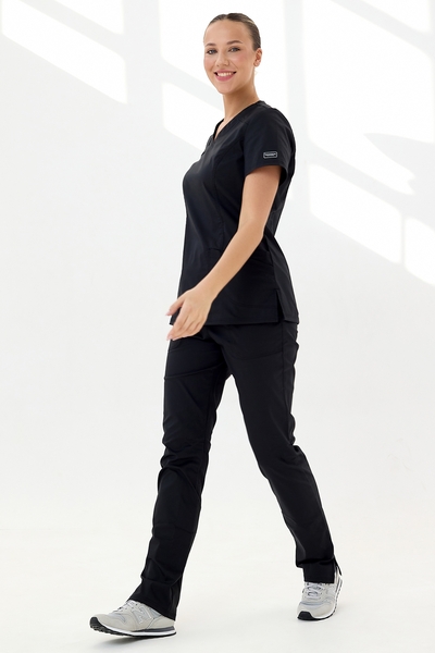 1-04-25-0 Брюки жен. (Insoft) (65 Черный, S (44 размер), 170)