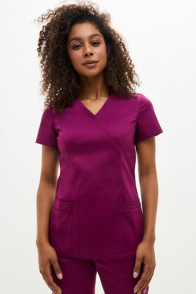 3-01-25-1 Топ жен. (Insoft, кор.рук) (19 Спелая вишня, 3XL (54 размер), 170)