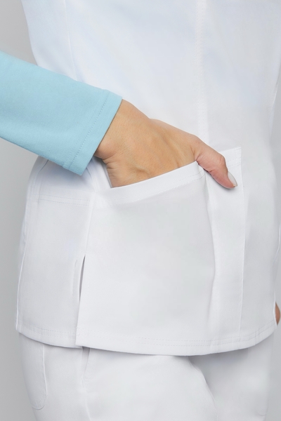 3-02-25-1 Топ жен. (Insoft, кор.рук) (0 (Белый), L (48 размер), 170)