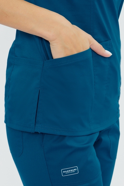 3-02-25-1 Топ жен. (Insoft, кор.рук) (39 Индиголит, XS (42 размер), 170)