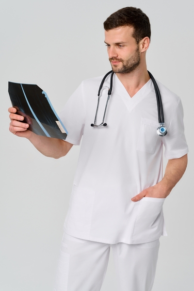 6-01-25-1 Топ муж. (Insoft, кор.рук.) (0 Белый, XS (44 размер), 182)