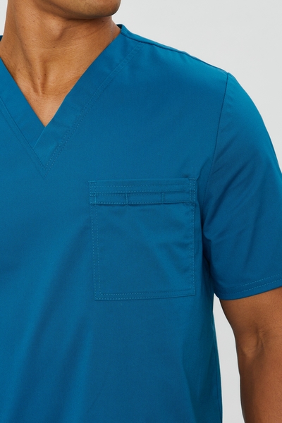 6-01-25-1 Топ муж. (Insoft, кор.рук.) (39 Индиголит, XS (44 размер), 182)