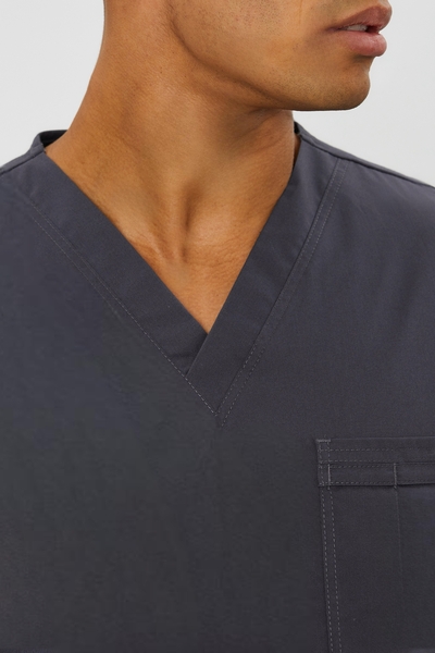 6-01-25-1 Топ муж. (Insoft, кор.рук.) (47 Графит, XS (44 размер), 182)