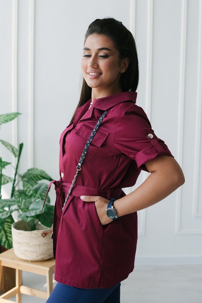 14-01-12-3 Жакет жен. (Cotton Premium, 3/4 рук, пуг) (20, Нет, 44 размер, 170-176)