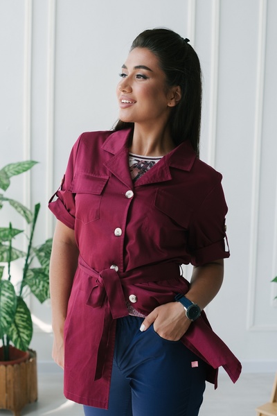 14-01-12-3 Жакет жен. (Cotton Premium, 3/4 рук, пуг) (20, Нет, 44 размер, 170-176)