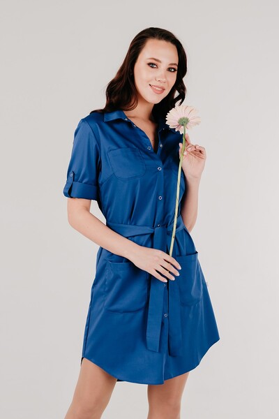 2-88-14-3 Халат жен. (Ширли, 3/4 рук, кн) (13, Нет, 42 размер, 170-176)