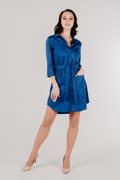 2-88-14-3 Халат жен. (Ширли, 3/4 рук, кн) (13, Нет, 42 размер, 170-176)