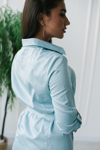 2-90-12-4 Халат жен. (Cotton Premium, дл. рук, кн) (17, Нет, 42 размер, 170-176)