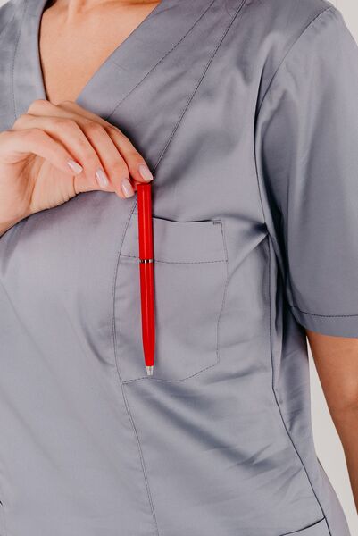 4-30.2-12-1 Костюм хир. жен. (Cotton Premium, кор. рук) (45, 45, 45, 42 размер, 170-176)