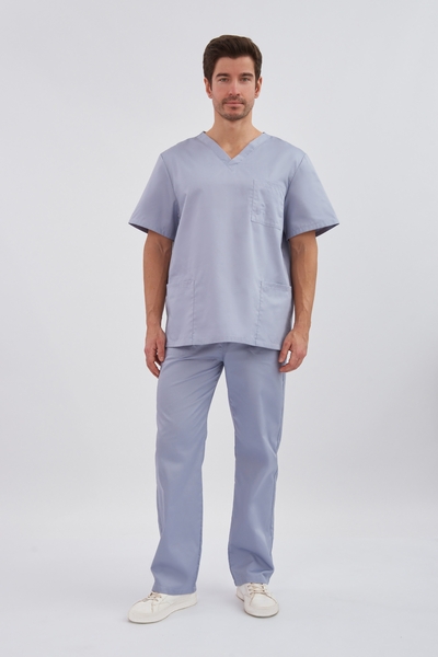 7-76-12-1 Костюм хир. муж. (Cotton Premium, кор. рук,) (45, 45, 45, 60 размер, 170-176)