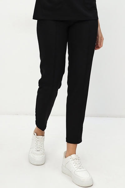 1-17-21-0 Брюки жен. (Kiara, рез) (65 Rich black, 42 размер, 170-176)