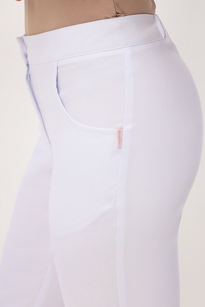 1-21-21-0 Брюки жен. (Kiara, молн) (0 Blanc de blanc, 42 размер, 170-176)