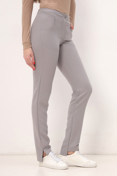 1-21-21-0 Брюки жен. (Kiara, молн) (34 Grey pearl, 42 размер, 170-176)