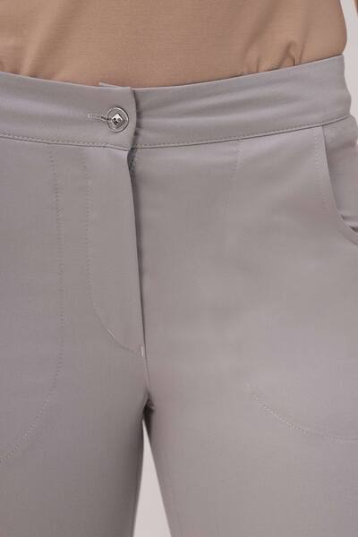 1-21-21-0 Брюки жен. (Kiara, молн) (34 Grey pearl, 42 размер, 170-176)