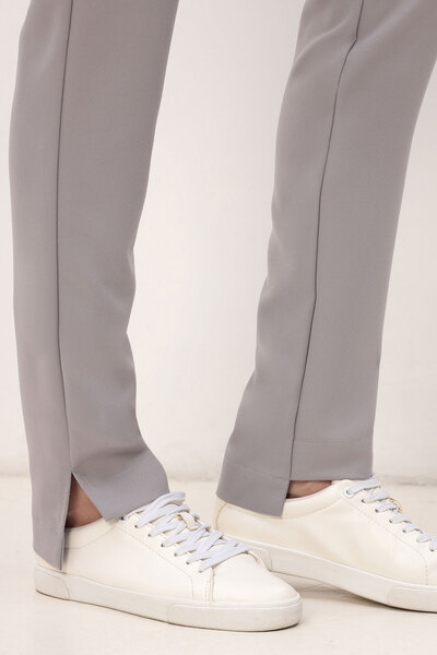 1-21-21-0 Брюки жен. (Kiara, молн) (34 Grey pearl, 42 размер, 170-176)