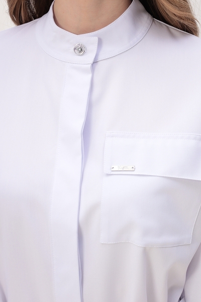 2-30-21-3 Халат жен. (Kiara, пуг.) (0 Blanc de blanc, 42 размер, 170-176)