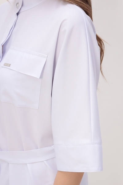 2-30-21-3 Халат жен. (Kiara, пуг.) (0 Blanc de blanc, 42 размер, 170-176)