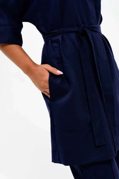 2-30-21-3 Халат жен. (Kiara, пуг.) (28 Eclipse, 42 размер, 170-176)