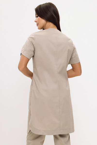 2-35-04-1 Халат жен. (ADVA, кор.рук, пуг) (71Fn, 42 размер, 170-176)