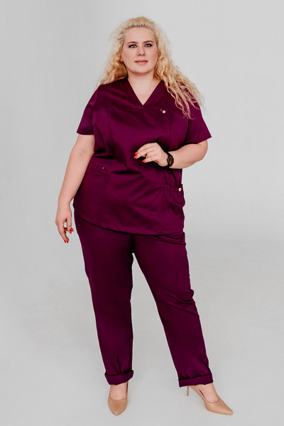 3-04.1-04-1 Блуза хир. жен. (ADVA) (19F, 54 размер, 170-176)