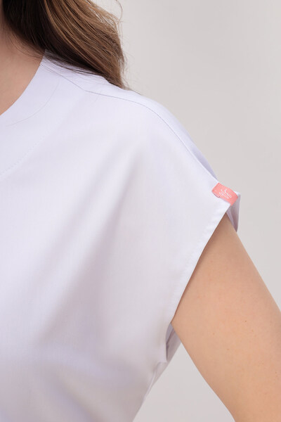 3-78.1-21-1 Блуза жен. (Kiara) (0 Blanc de blanc, 42 размер, 170-176)