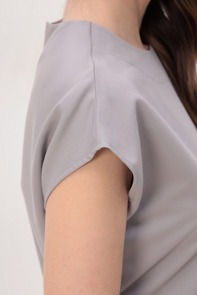 3-78.1-21-1 Блуза жен. (Kiara) (34 Grey pearl, 42 размер, 170-176)