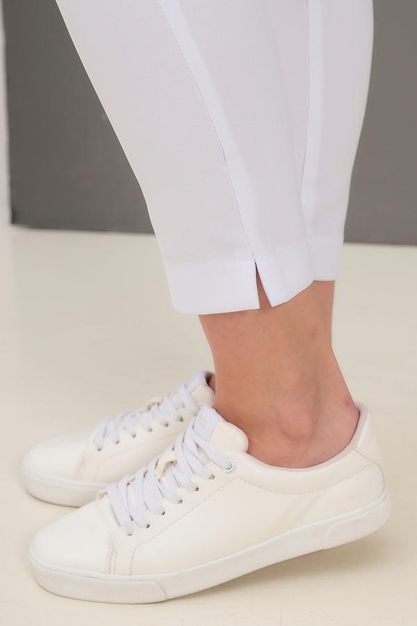 1-09-03-0 Брюки  жен. (Streich, 7/8, молн) (0, 42 размер, 170-176)