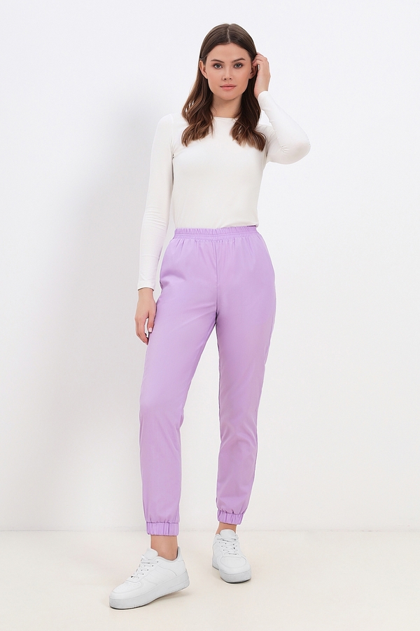 1-20-01-0 Брюки жен. (TC, рез, на манжете, карм) (30, Нет, 46 размер, 170-176)