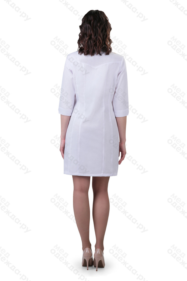 2-44-01-3 Халат  жен. (TC, 3/4 рук, молн) (0, Нет, 40 размер, 170-176)