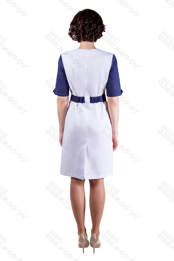 2-81-01-2 Халат  жен. (TC, 1/2 рук, кн) (0, 28, 42 размер, 170-176)