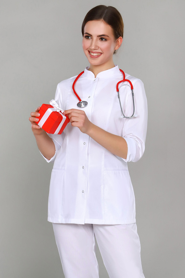 4-06-01-3 Костюм  жен. (TC, 3/4 рук, кн) (0, 0, 0, 40 размер, 170-176)