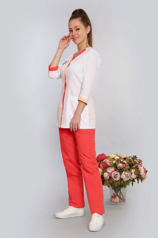 4-52-01-3 Костюм  жен. (TC, 3/4 рук, кн) (0, 22/26, 26, 42 размер, 170-176)