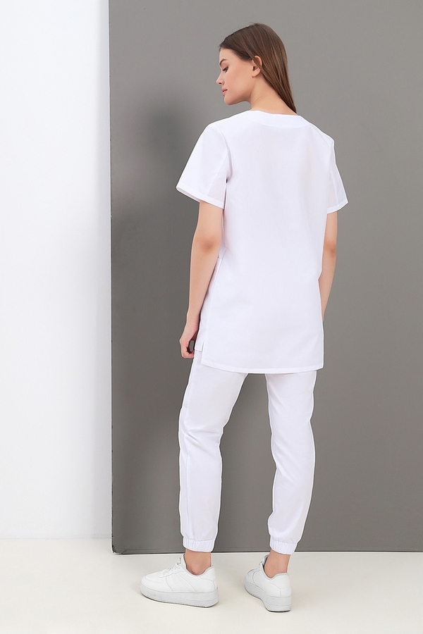 4-87-01-1 Костюм хир. жен. (ТС, кор. рук) (0, Нет, 0, 42 размер, 170-176)