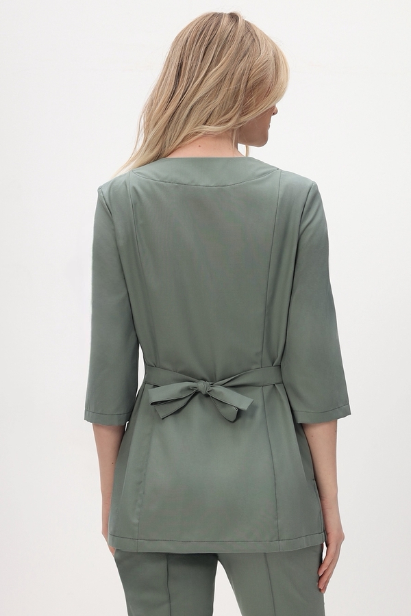 4-90-27-3 Костюм жен. (AURA, 3/4 рук, кн) (72, Нет, 72, 44 размер, 170-176)