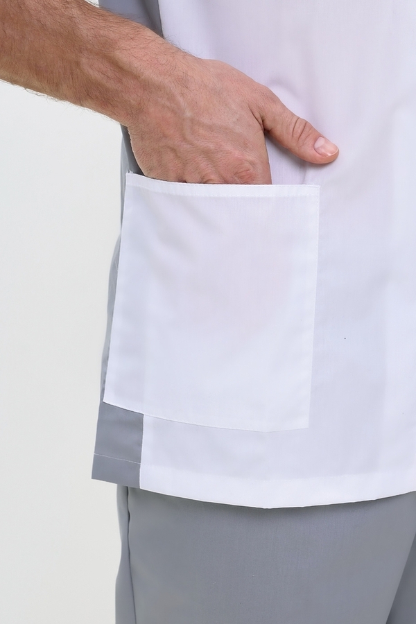 7-03-01-1 Костюм  муж. (TC, кор.рук, кн) (0, 34, 34, 42 размер, 182-188)