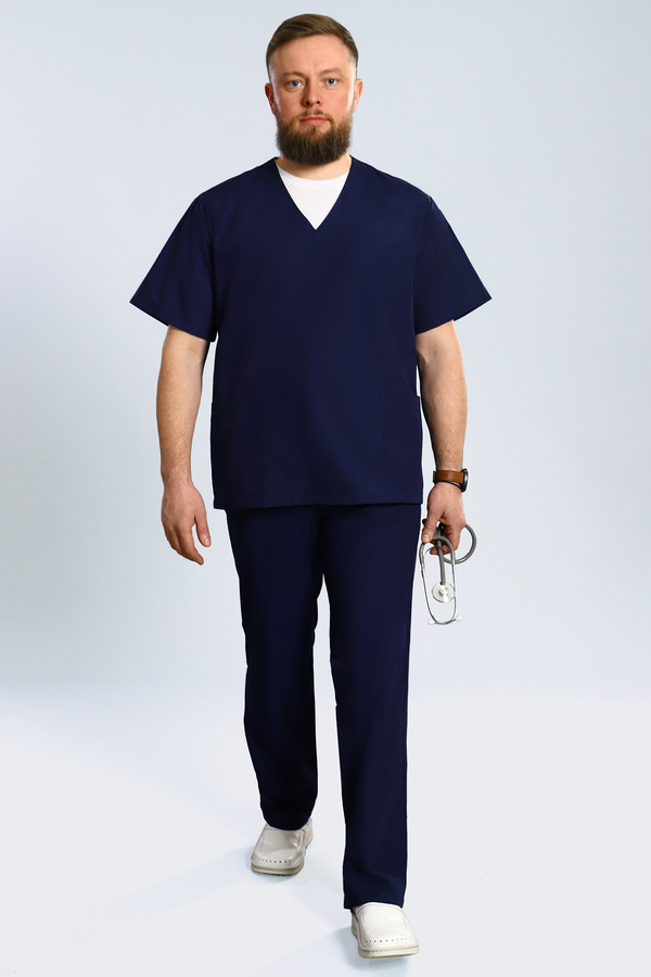 7-40-01-1 Костюм хир. муж. (TC, кор.рук) (28, Нет, 28, 64 размер, 170-176)