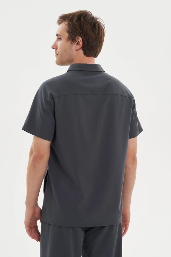 6-82-15-1 Рубашка муж. (Curly, кор.рук, кн) (47, 4XL (58 размер), 182)